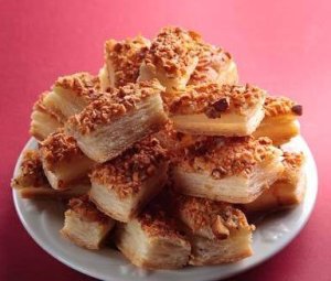 Sajtos mandulás sós teasütemény